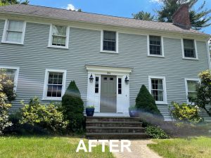 Exterior after picture in North Reading